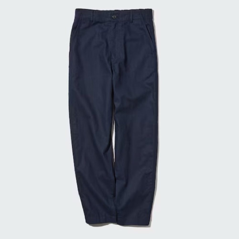 Uniqlo Linen cotton tapered trouser size XXL NWT